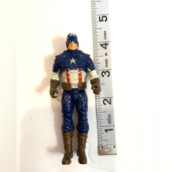 Marvel Universe CAPTAIN AMERICA Assault off Road Vehicle 4" Figure Brown Gloves - Picture 2 of 4